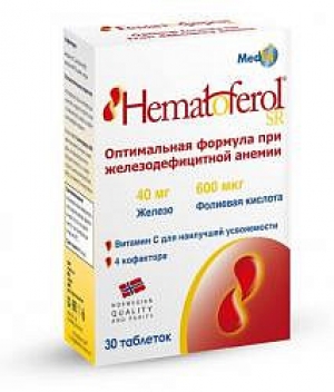 ГЕМАТОФЕРОЛ-СР таб. N30 Med-Eq AS