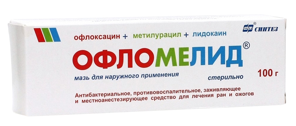 ОФЛОМЕЛИД 100г мазь д/наружного применения Синтез