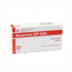 ИЗОПТИН СР 240 N30 таб. с пролонгированным высвобождением покрытые пленочной оболочкой Фамар А.В.Е.