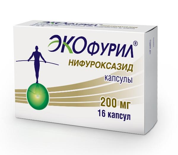 ЭКОФУРИЛ 200мг N16 капс. АВВА РУС