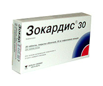 ЗОКАРДИС 7,5мг N28 таб. A.MENARINI Manufacturing Logistics