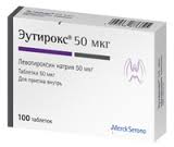 ЭУТИРОКС 50мкг N100 таб. Merck KGaA
