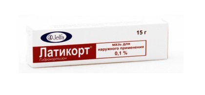 ЛАТИКОРТ 0,1% 15г мазь д/наружного применения Ельфа А.О. Фармзавод