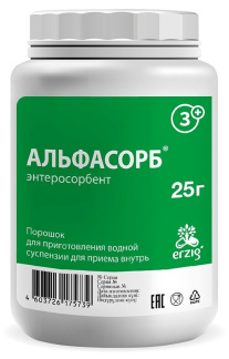 АЛЬФАСОРБ 3+ порошок д/приема внутрь 25г Фармацевтическая Фабрика ООО