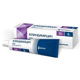 КЛИНДАМИЦИН 2% 20г крем вагинальный с аппликатором Вертекс
