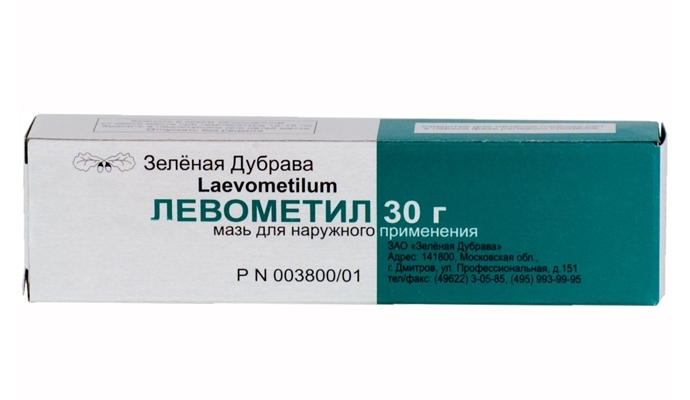 ЛЕВОМЕТИЛ 30г мазь д/наружного применения Зеленая дубрава