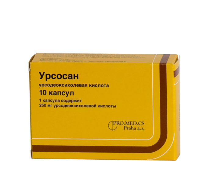 УРСОСАН 250мг N10 капс. PRO.MED.CS Praha a.s.