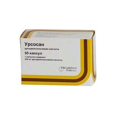 УРСОСАН 250мг N50 капс. PRO.MED.CS Praha a.s.