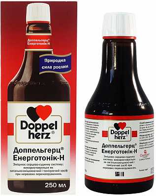 ДОППЕЛЬГЕРЦ ЭНЕРГОТОНИК Н эликсир 250мл Queisser Pharma GmbH and Co.
