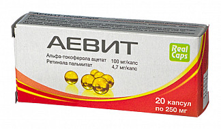 ВИТАМИНЫ А+Е капс. N20 РеалКапс