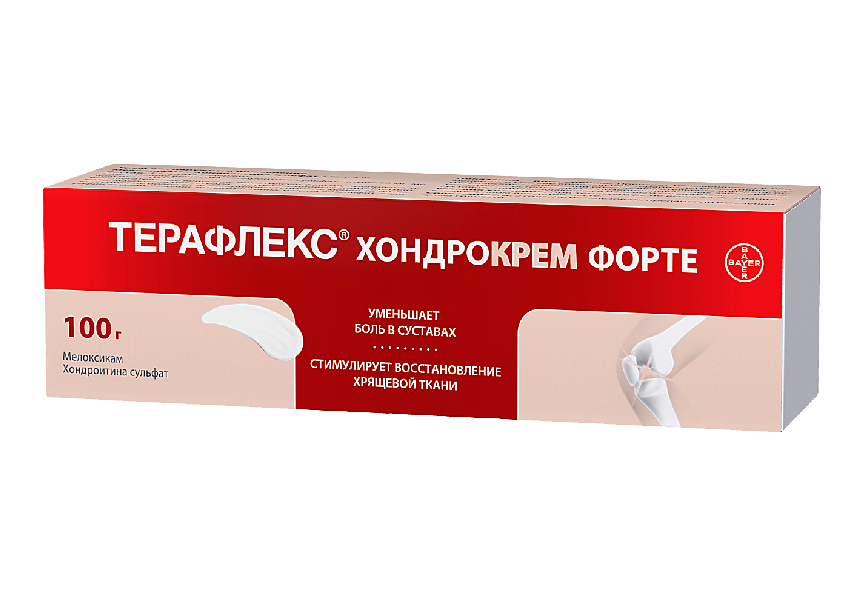 ТЕРАФЛЕКС ХОНДРОКРЕМ ФОРТЕ 1%+5% 100г крем д/наружного применения НИЖФАРМ АО