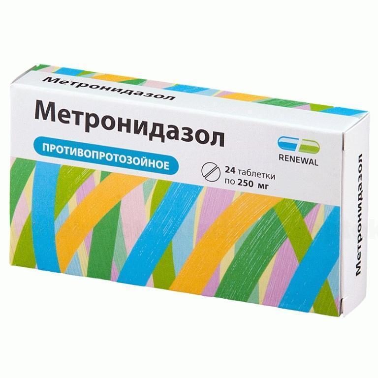 МЕТРОНИДАЗОЛ РЕНЕВАЛ 250мг N24 таб. Обновление ПФК АО