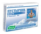 ПУСТЫРНИК ФОРТЕ таб. усиленный Магнием и Витамином В6 N40 Эвалар