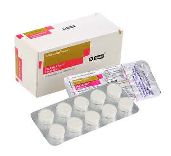 СПАЗМАЛИН N100 таб. Torrent Pharmaceuticals Ltd