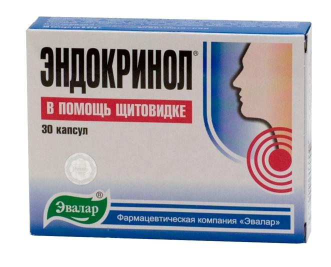 ЭНДОКРИНОЛ капс. 0,275г N30 Эвалар
