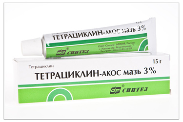 ТЕТРАЦИКЛИН-АКОС 3% 15г мазь д/наружного применения Синтез