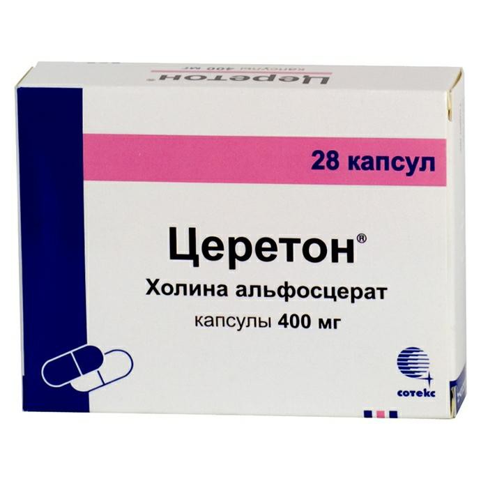 ЦЕРЕТОН 400мг N28 капс. Артлайф ООО