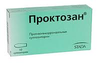 ПРОКТОЗАН N10 суппозитории ректальные Amcapharm Pharmaceutical