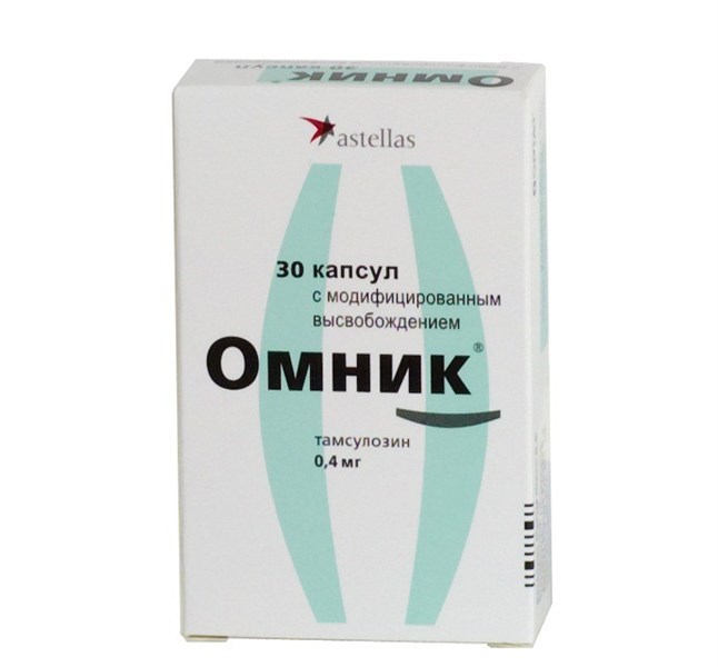 ОМНИК 0,4мг N30 капс. с модифицированным высвобождением ЗиО Здоровье ЗАО