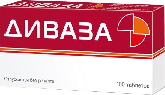 ДИВАЗА N100 таб. д/рассасывания Материа Медика Холдинг НПФ ООО