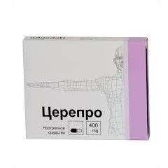 ЦЕРЕПРО 400мг N28 капс. Верофарм