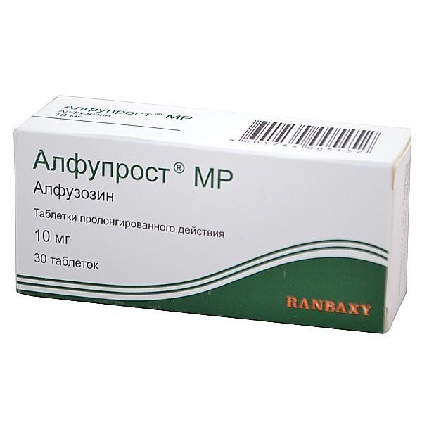 АЛФУПРОСТ МР 10мг N30 таб. пролонгированного действия Ranbaxy