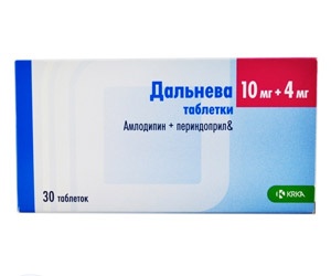 ДАЛЬНЕВА 10мг+4мг N30 таб. КРКА-Рус