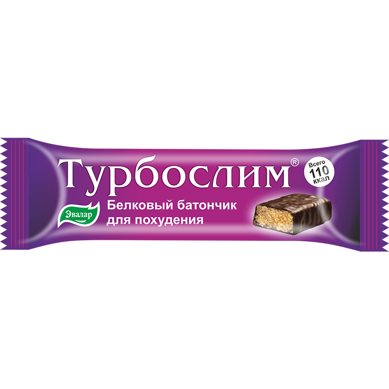 ТУРБОСЛИМ батончик д/похудения белковый диетический 50г Эвалар