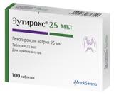 ЭУТИРОКС 25мкг N100 таб. Merck KGaA