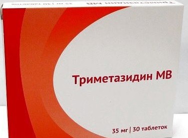 ТРИМЕТАЗИДИН МВ 35мг N60 таб. пролонгированного действия покрытые пленочной оболочкой Озон