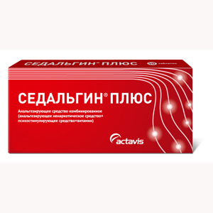 СЕДАЛЬГИН ПЛЮС N10 таб. Балканфарма-Дупница АД