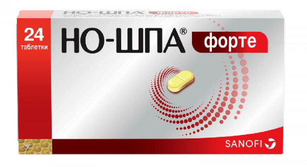 НО-ШПА ФОРТЕ 80мг N24 таб. Опелла Хелскеа Венгрия Лтд.