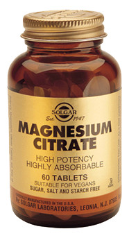 СОЛГАР ЦИТРАТ МАГНИЯ таб. N60 Solgar Vitamin and Herb