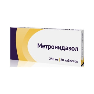 МЕТРОНИДАЗОЛ 250мг N20 таб. Озон