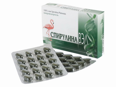 СПИРУЛИНА ВЭЛ таб. N60 В-Мин ООО/Экология питания