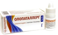 ОЛОПАТАЛЛЕРГ 0,1% 5мл капли глазные Ромфарм Компани С.р.Л.