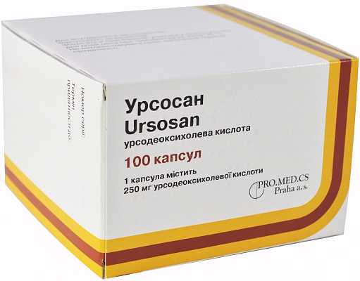 УРСОСАН 250мг N100 капс. PRO.MED.CS Praha a.s./ЗИО-Здоровье