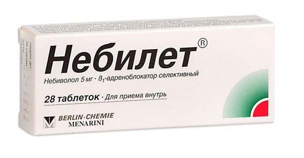 НЕБИЛЕТ 5мг N28 таб. Берлин-Хеми