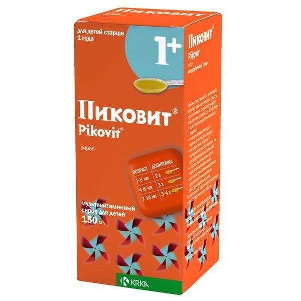 ПИКОВИТ 150мл сироп д/детей КРКА, д.д., Ново место