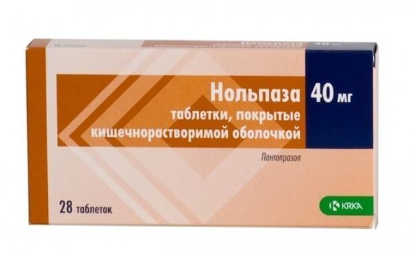 НОЛЬПАЗА 40мг N28 таб. кишечнорастворимые, покрытые пленочной оболочкой КРКА-Рус
