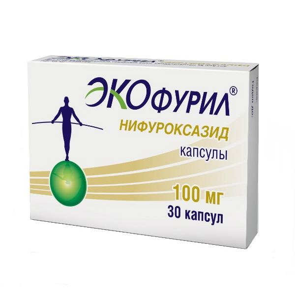ЭКОФУРИЛ 100мг N30 капс. АВВА РУС