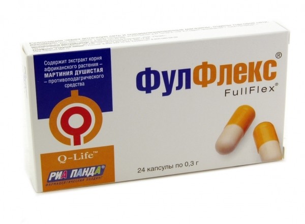 ФУЛФЛЕКС капс. 0,3г N24 Вис