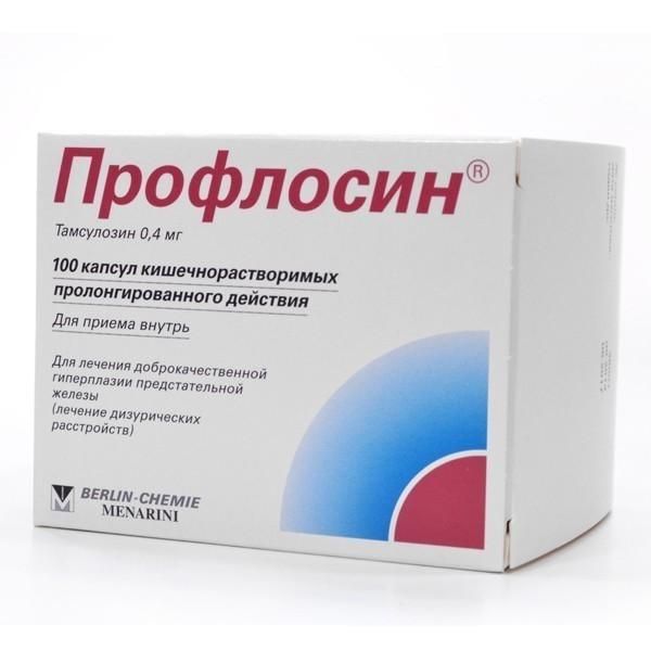 ПРОФЛОСИН 0,4мг N100 капсулы кишечнорастворимые с пролонгированным высвобождением Синтон Испания С.Л.