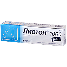 ЛИОТОН 1000 50г гель A.MENARINI Manufacturing Logistics
