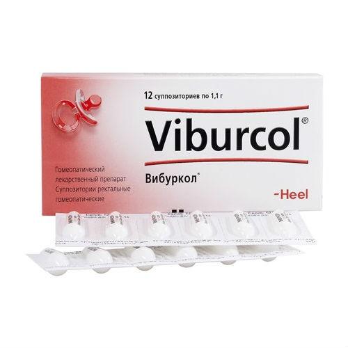 ВИБУРКОЛ N12 суппозитории ректальные д/детей Biologische Heilmittel Heel GmbH