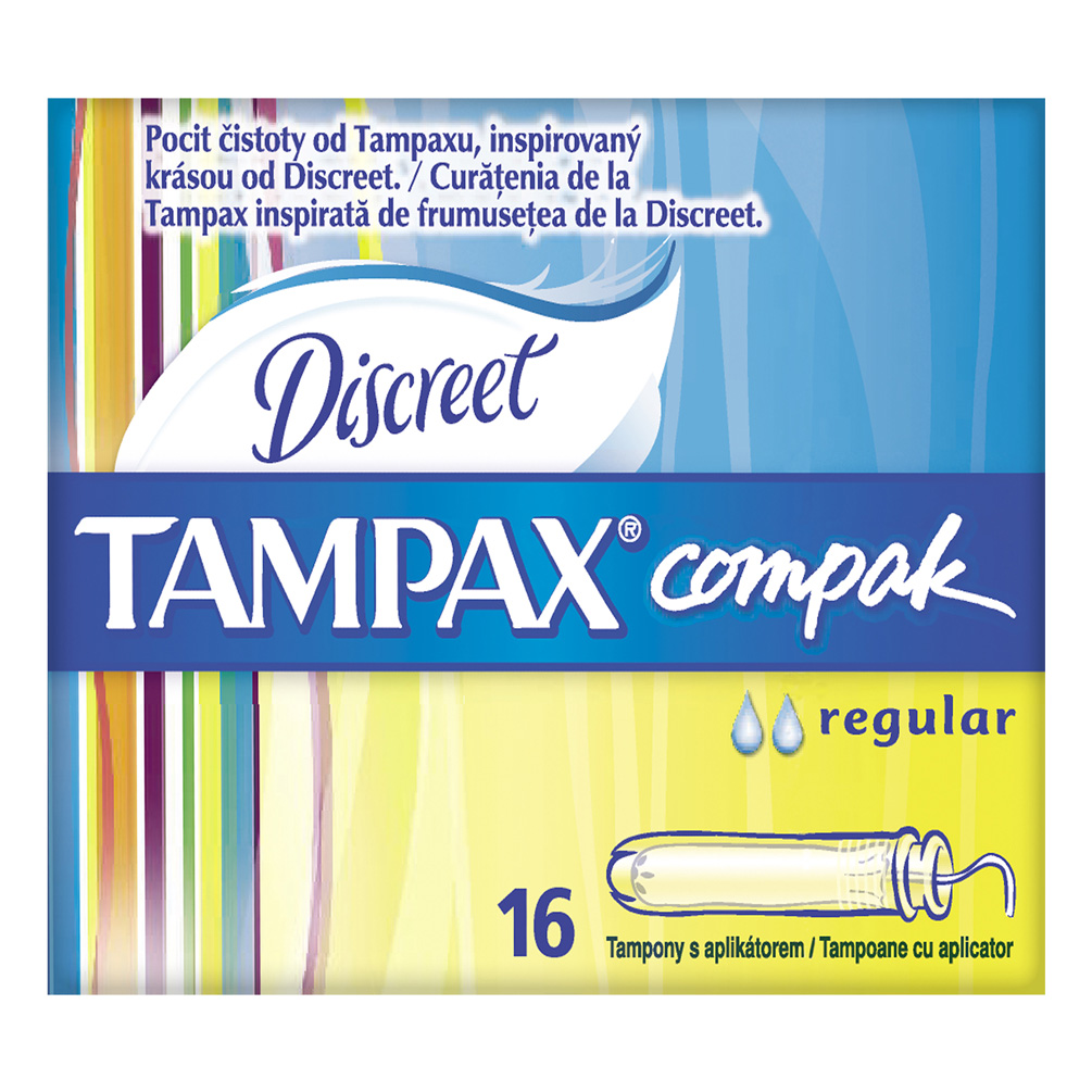 ТАМПАКС КОМПАК тампоны с аппликатором Регуляр N16 Procter and Gamble
