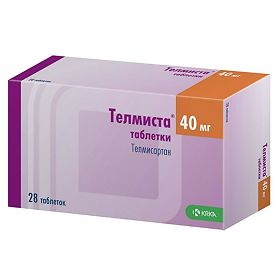 ТЕЛМИСТА 40мг N28 таб. КРКА, д.д., Ново место