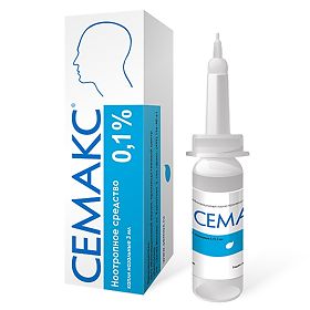 СЕМАКС 0,1% 3мл капли назальные Пептоген Инновационный НПЦ