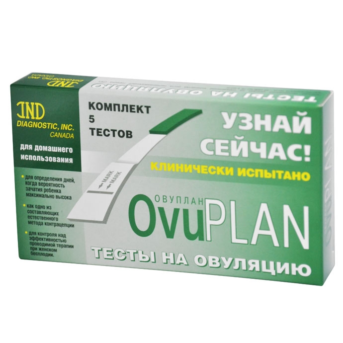 ОВУПЛАН тест на овуляцию N5 АйЭнДи Диагностик Инк
