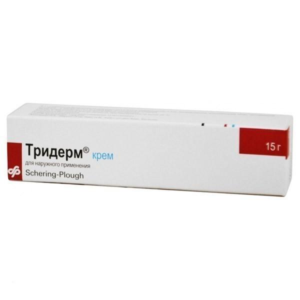 ТРИДЕРМ 0,5мг/г + 1мг/г + 10мг/г 15г крем д/наружного применения Фамар Аве